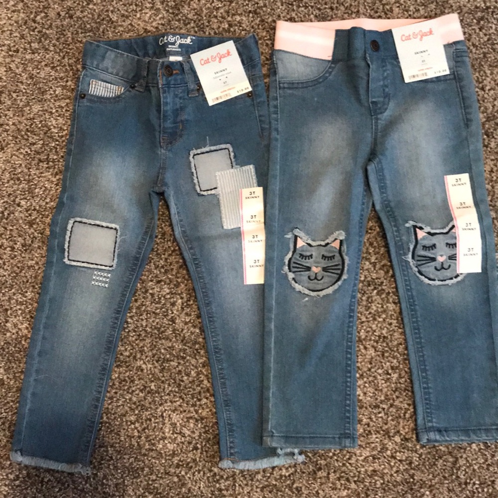 Bundle of 3t Jeans